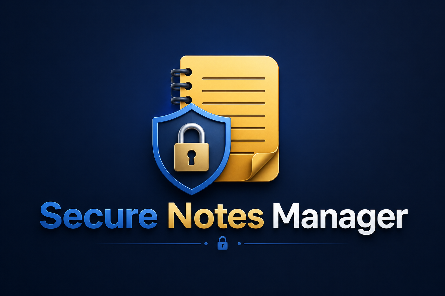 Secure Notes Manager